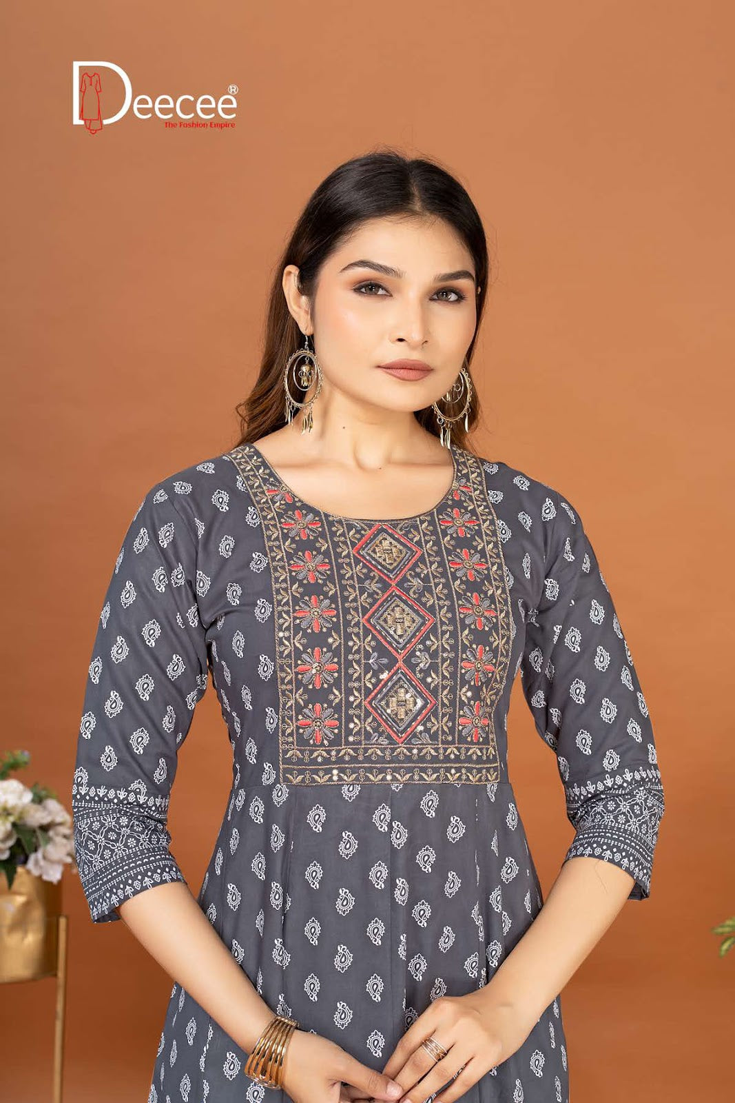 Mansi Deecee Rayon Anarkali Kurtis Exporter Gujarat