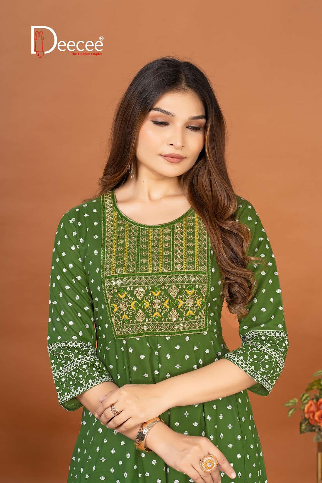 Mansi Deecee Rayon Anarkali Kurtis Exporter Gujarat