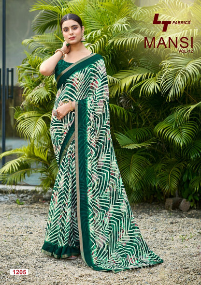 Mansi Vol 12 Lt Fabrics Micro Sarees Exporter