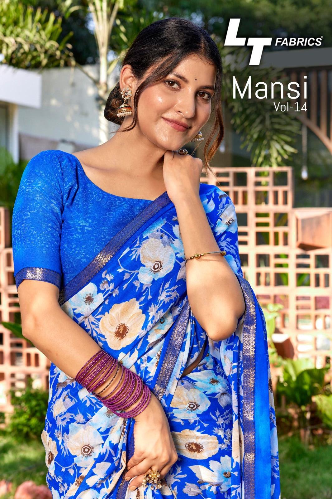 Mansi Vol 14 Lt Fabrics Micro Sarees Manufacturer