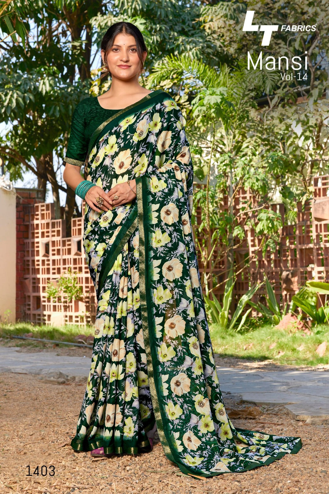 Mansi Vol 14 Lt Fabrics Micro Sarees Manufacturer