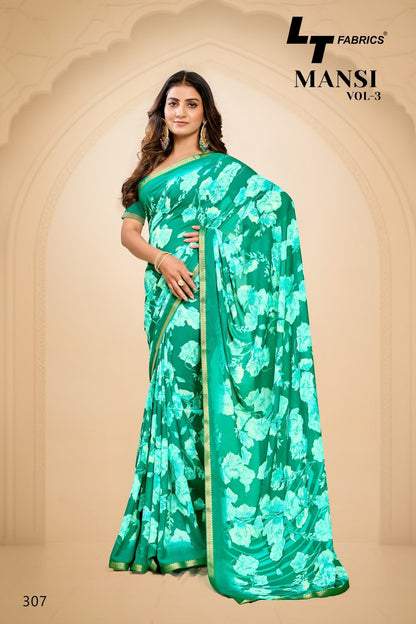 Mansi Vol 3 Lt Fabrics Micro Sarees Exporter