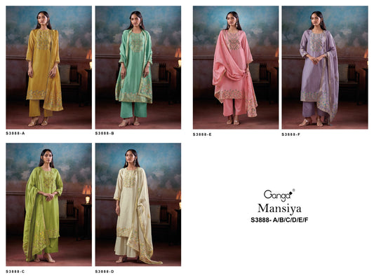 Mansiya Ganga Premium Viscose Plazzo Style Suits Exporter India