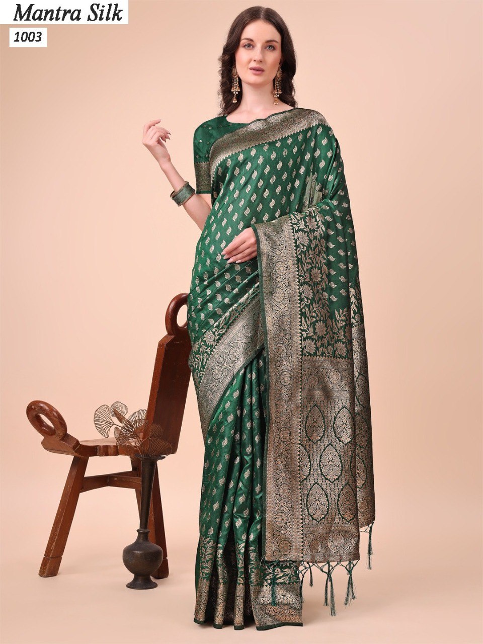 Mantra 1001-1006 Astita Silk Sarees Supplier Gujarat