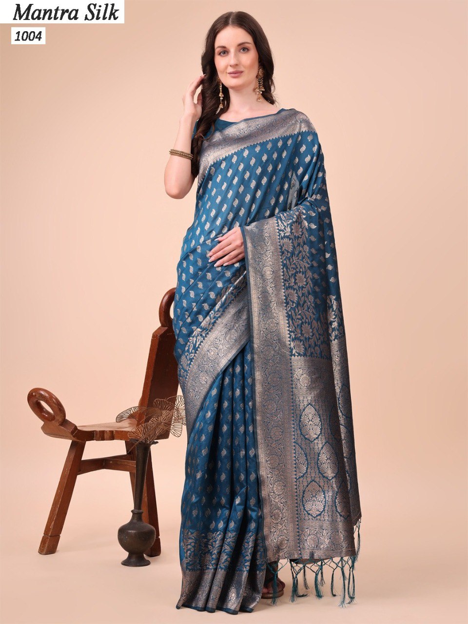 Mantra 1001-1006 Astita Silk Sarees Supplier Gujarat