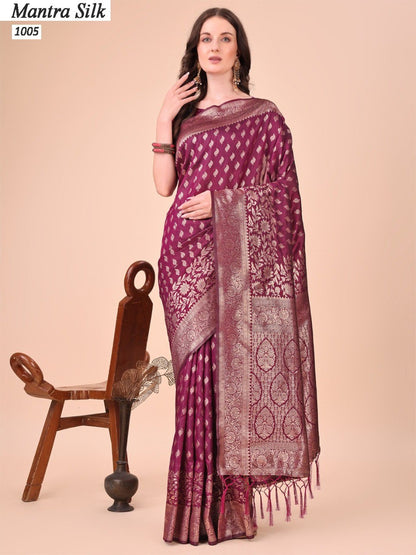 Mantra 1001-1006 Astita Silk Sarees Supplier Gujarat