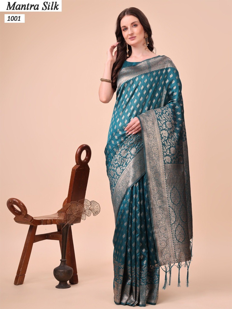 Mantra 1001-1006 Astita Silk Sarees Supplier Gujarat