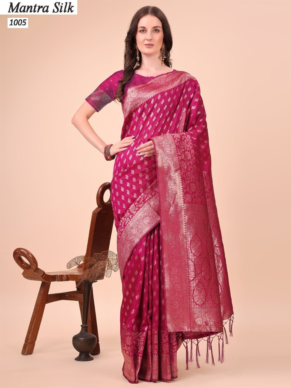 Mantra 1001-1006 Astita Silk Sarees Supplier Gujarat