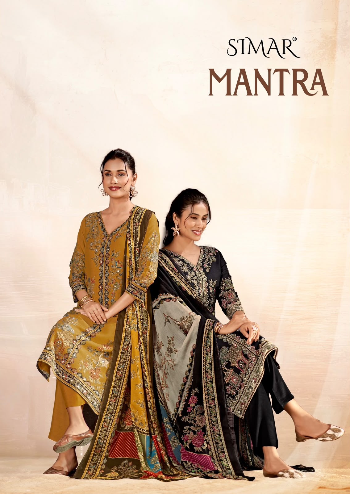 Mantra Simar Lawn Cotton Pakistani Salwar Suits Exporter