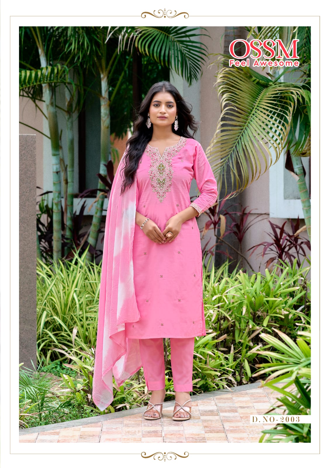 Mantra Vol 2 Ossm Readymade Cotton Pant Suits Exporter India