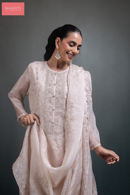 Manvi 174 Naariti Tussar Silk Pant Style Suits Wholesale