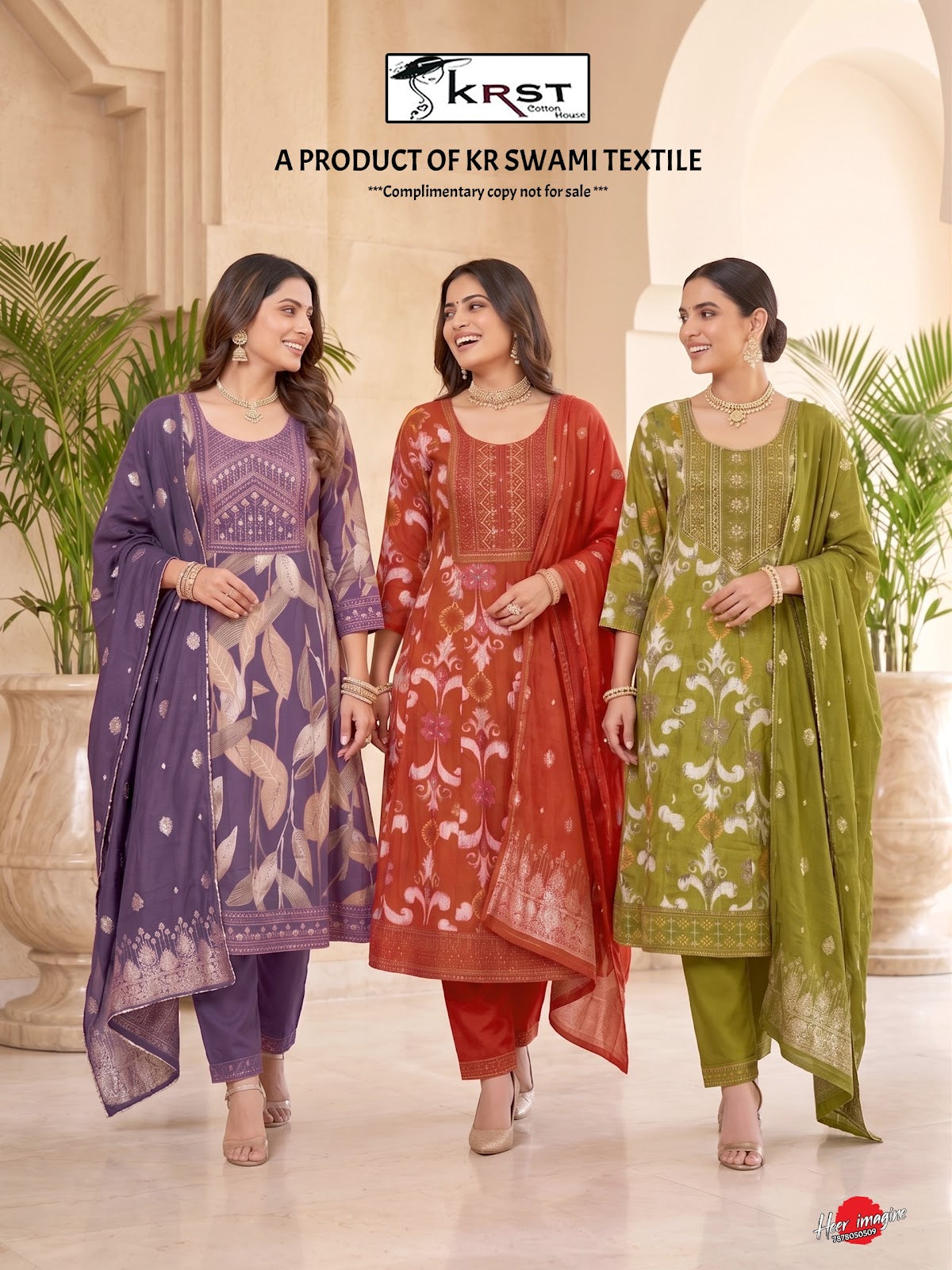 Manvi Krst Rayon 18Kg Readymade Anarkali Suits Supplier