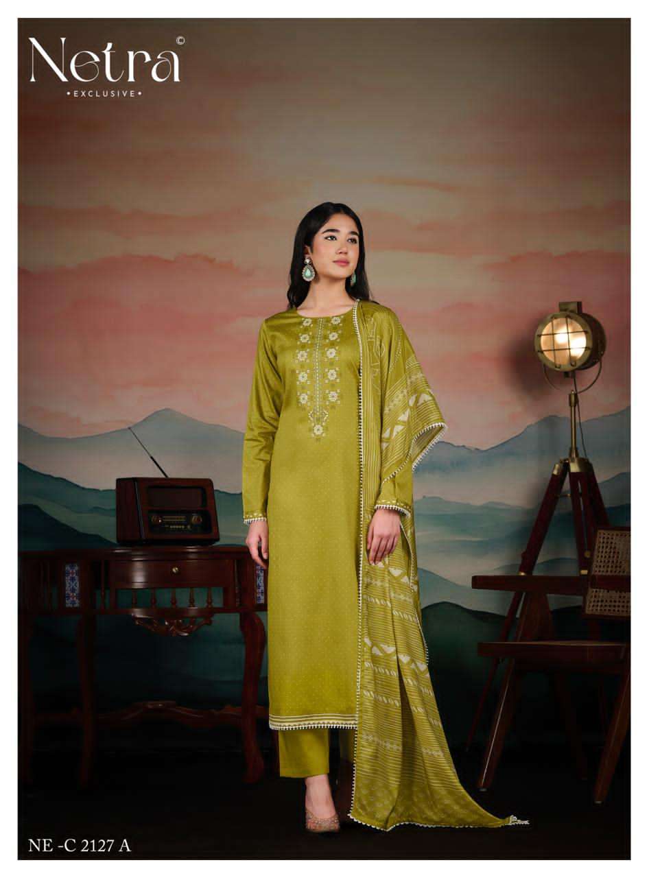 Manvi Netra Cotton Pant Style Suits Exporter Ahmedabad