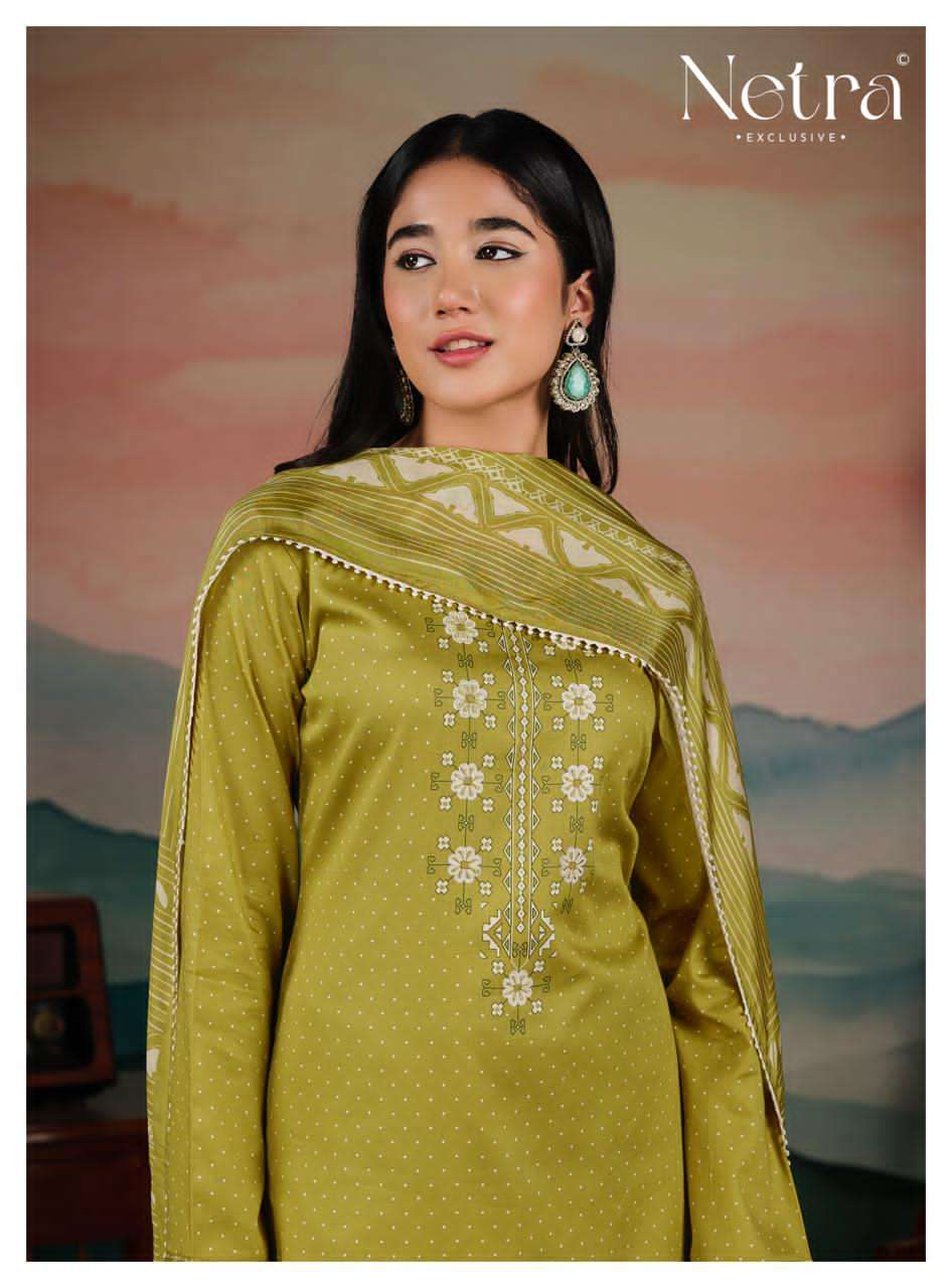 Manvi Netra Cotton Pant Style Suits Exporter Ahmedabad