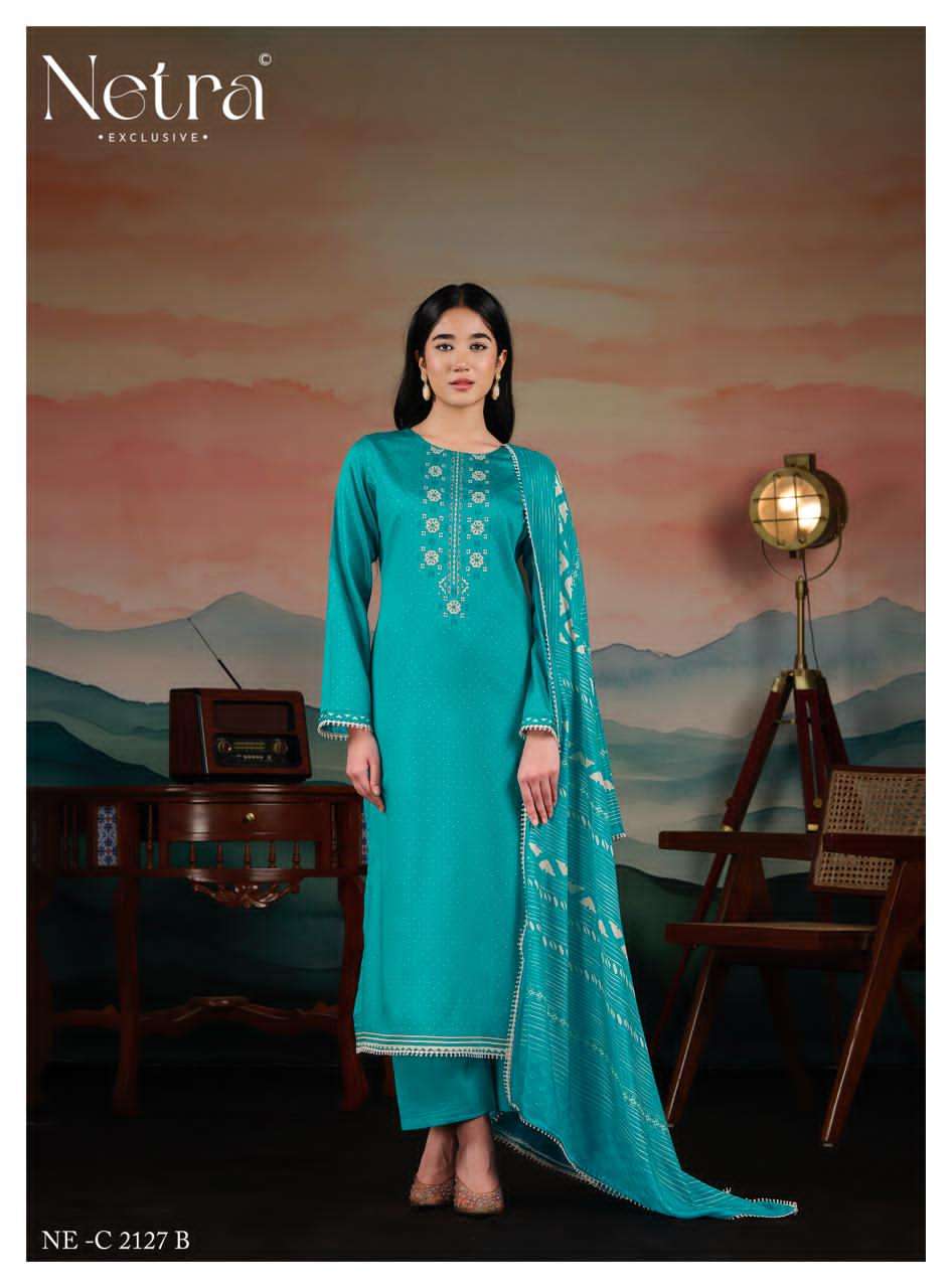 Manvi Netra Cotton Pant Style Suits Exporter Ahmedabad
