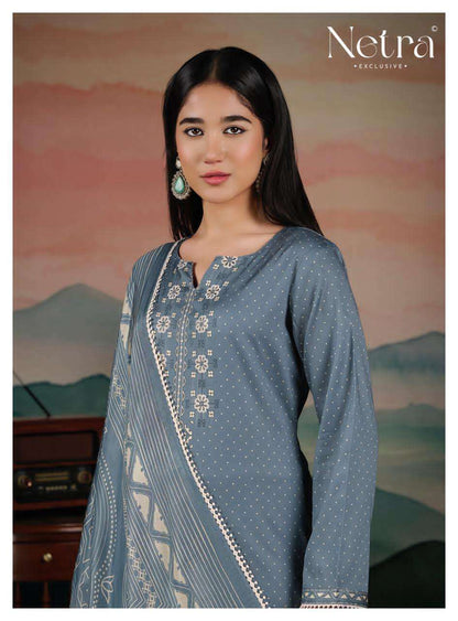 Manvi Netra Cotton Pant Style Suits Exporter Ahmedabad