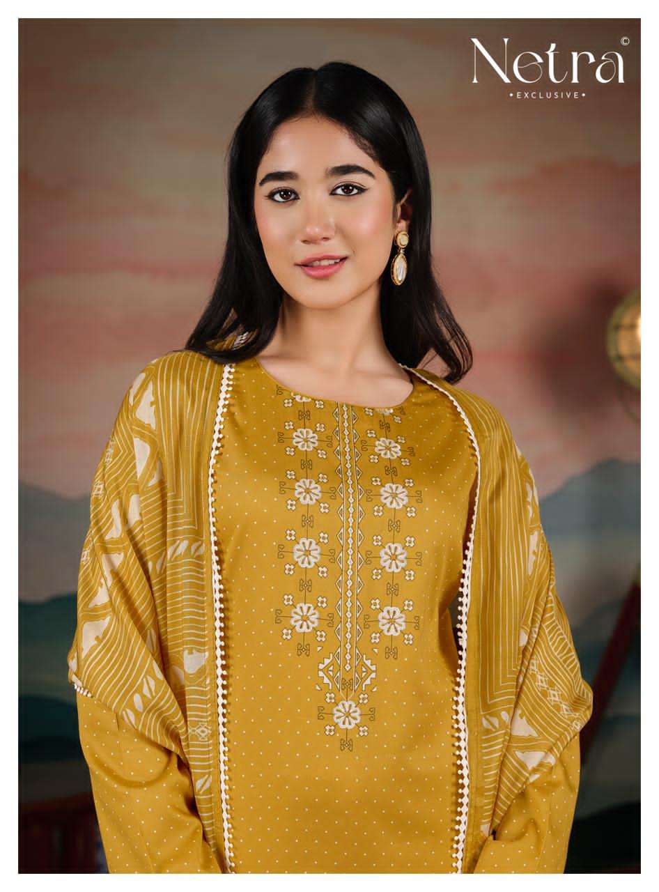 Manvi Netra Cotton Pant Style Suits Exporter Ahmedabad