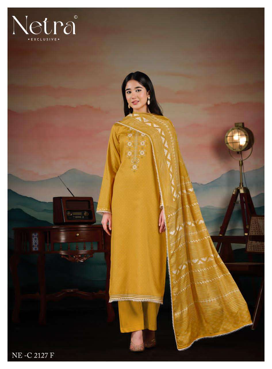 Manvi Netra Cotton Pant Style Suits Exporter Ahmedabad