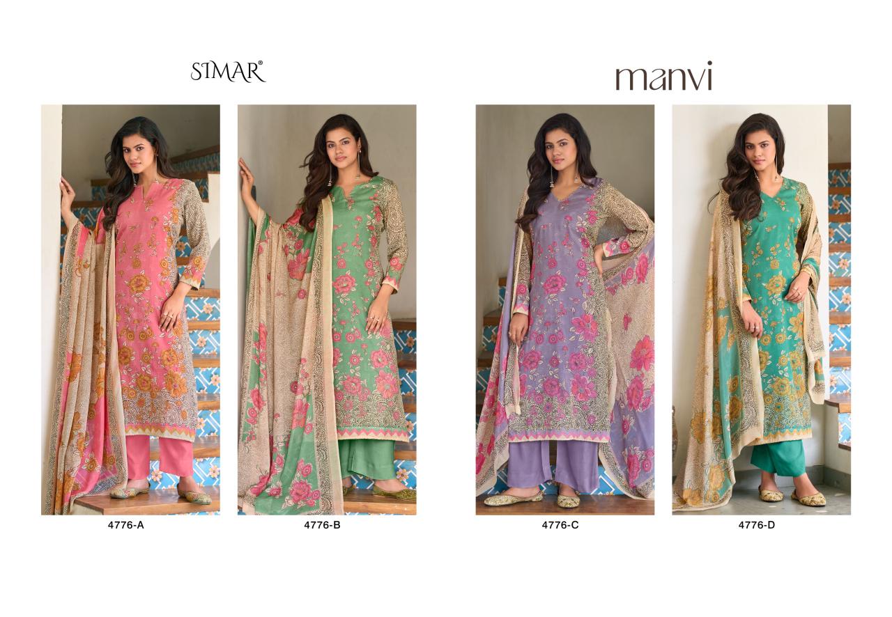 Manvi Simar Mal Pant Style Suits Exporter Gujarat