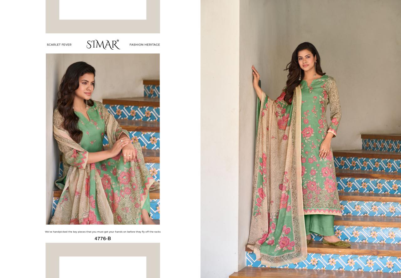 Manvi Simar Mal Pant Style Suits Exporter Gujarat