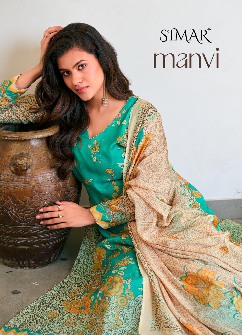 Manvi Simar Mal Pant Style Suits Exporter Gujarat