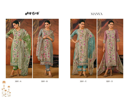 Manya Jay Vijay Moga Silk Pant Style Suits Manufacturer India