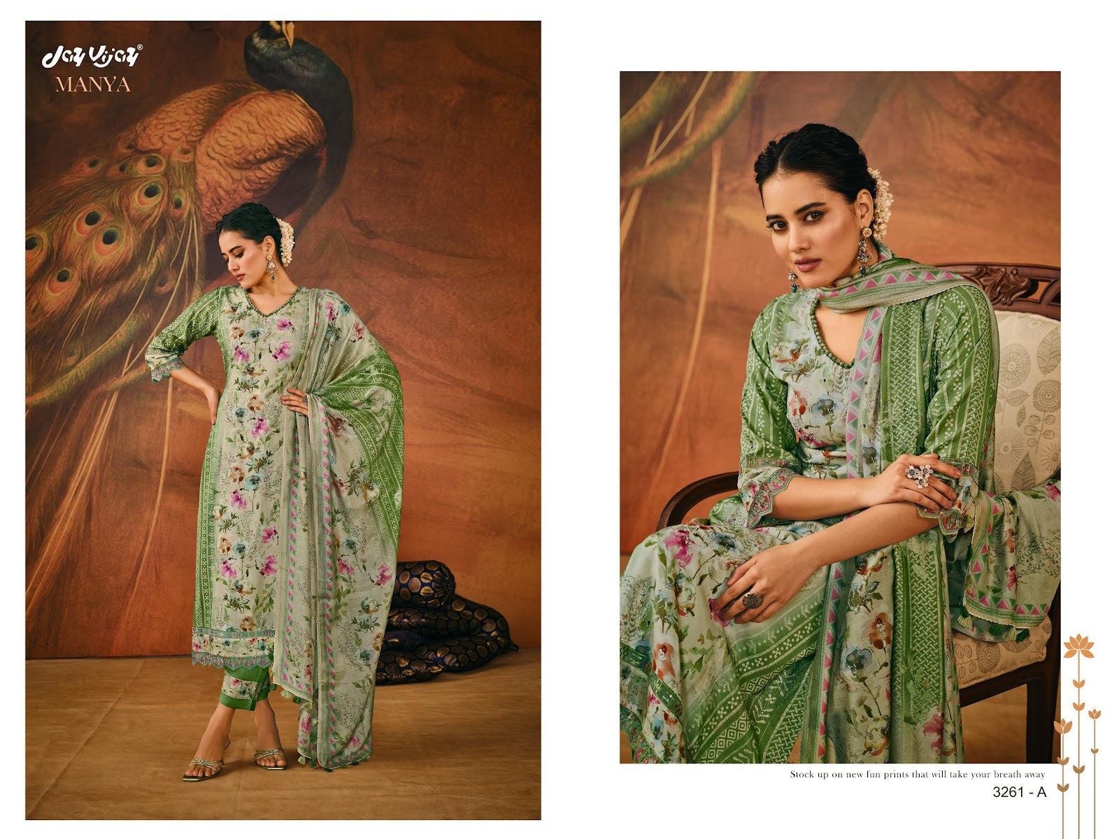 Manya Jay Vijay Moga Silk Pant Style Suits Manufacturer India