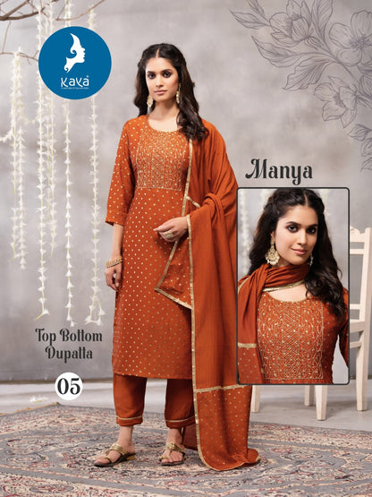 Manya Kaya Vichitra Readymade Pant Style Suits Supplier Ahmedabad