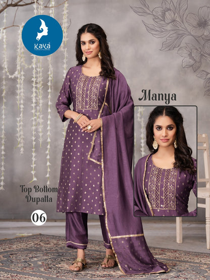 Manya Kaya Vichitra Readymade Pant Style Suits Supplier Ahmedabad