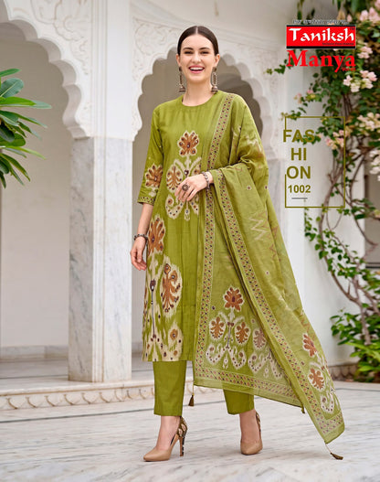 Manya Taniksh Vertican Readymade Pant Style Suits Supplier India