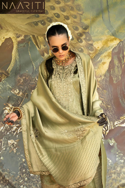 Manzah Naariti Velvet Suits Exporter India