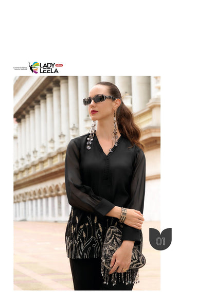 Marbles Vol 5 Ladyleela Viscose Organza Co Ord Set Wholesaler