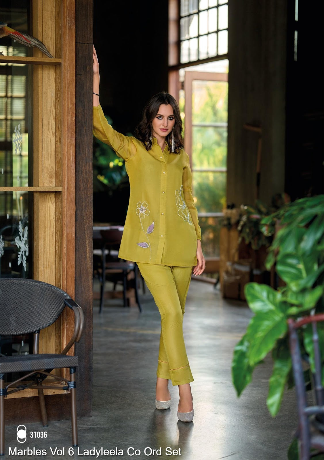 Marbles Vol 6 Ladyleela Viscose Organza Co Ord Set Manufacturer Gujarat