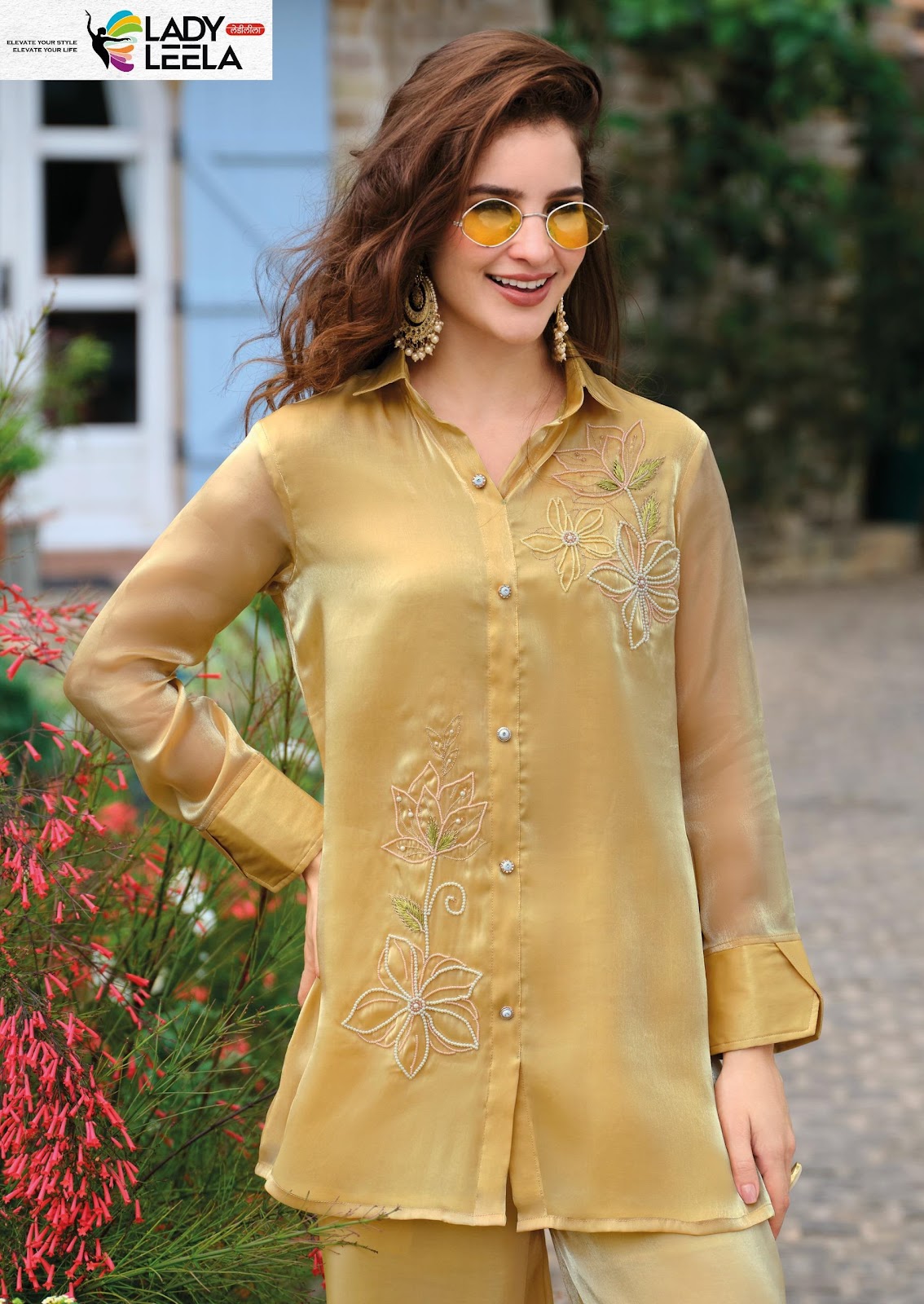 Marbles Vol 7 Ladyleela Viscose Silk Co Ord Set Wholesale
