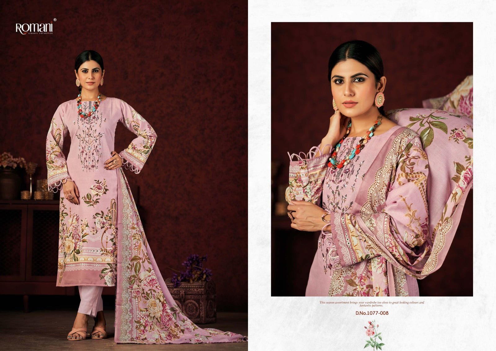 Mareena Vol 13 Romani Cotton Karachi Salwar Suits Manufacturer