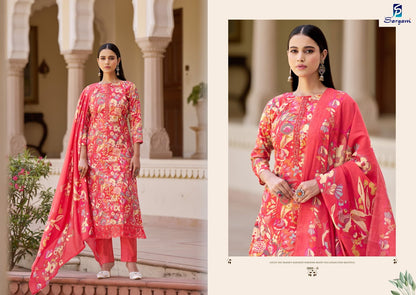 Mari Gold Sargam Prints Viscose Modal Pant Style Suits Manufacturer