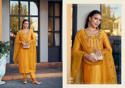 Maria 9 Vol 5 Lily Lali Vichitra Silk Readymade Pant Style Suits Wholesaler India