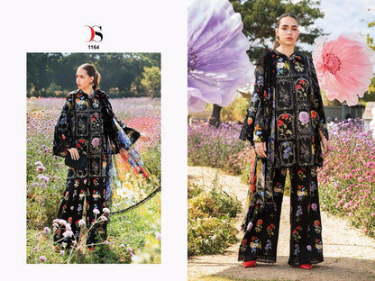 Maria B. Mprint 25 Deepsy Pure Cotton Pakistani Patch Work Suits Supplier India