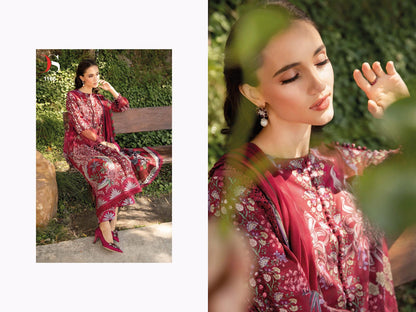 Maria B. Mprint 25 Deepsy Pure Cotton Pakistani Patch Work Suits Supplier India