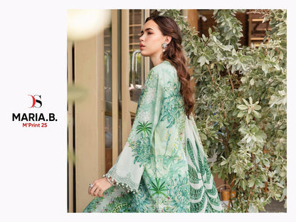 Maria B. Mprint 25 Deepsy Pure Cotton Pakistani Patch Work Suits Supplier India