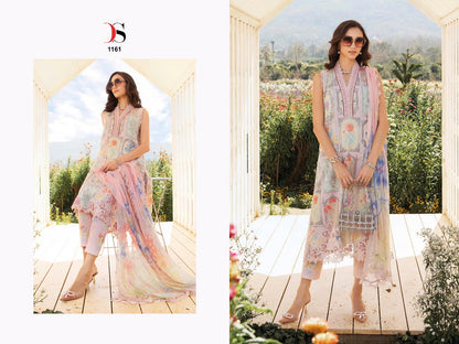 Maria B. Mprint 25 Deepsy Pure Cotton Pakistani Patch Work Suits Supplier India