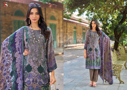 Maria B 25-2 Winter Collection Deepsy Viscose Karachi Pashmina Salwar Suits Wholesale
