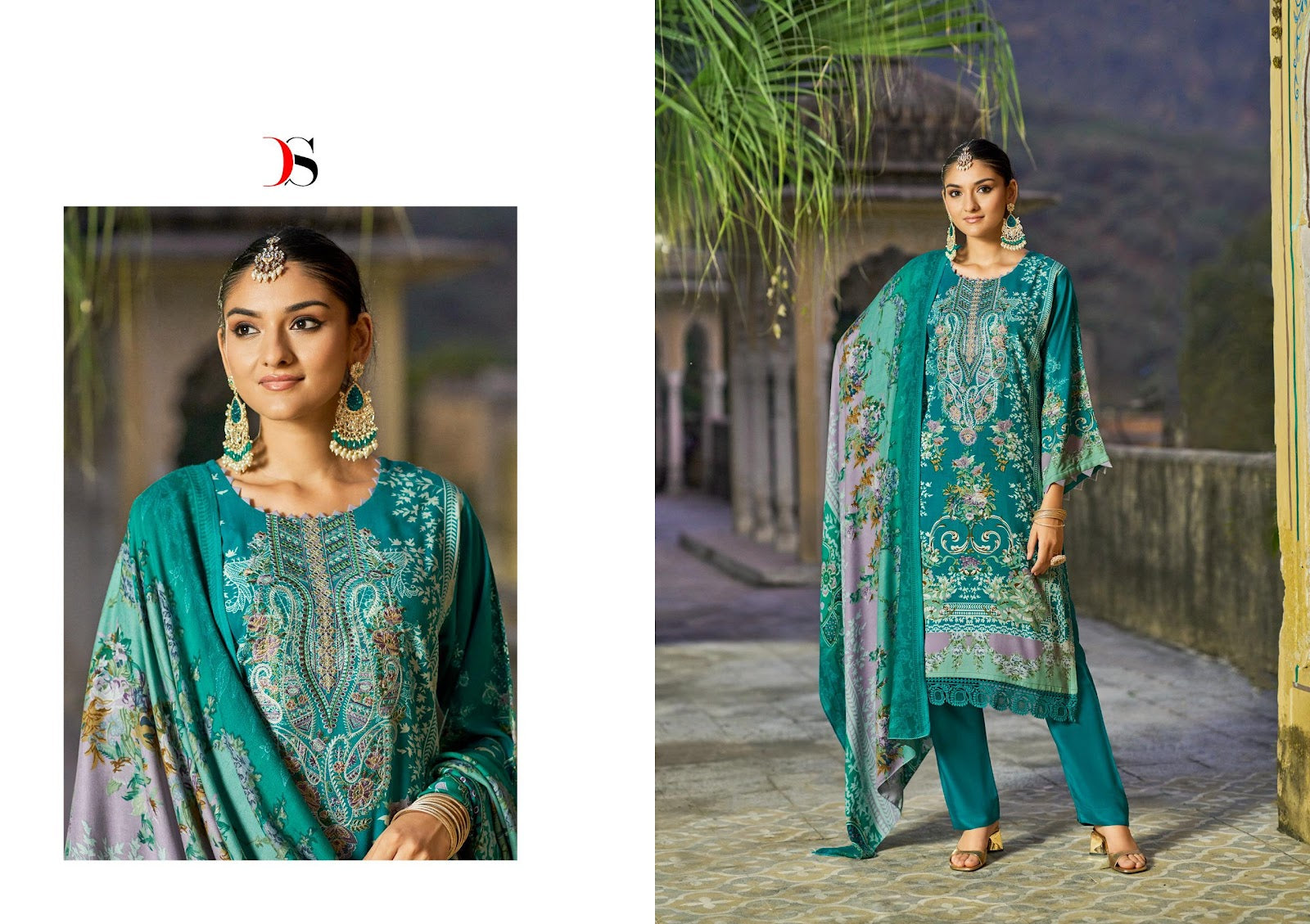 Maria B 25-3 Winter Collection Deepsy Viscose Pashmina Suits Supplier India