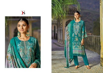 Maria B 25-3 Winter Collection Deepsy Viscose Pashmina Suits Supplier India