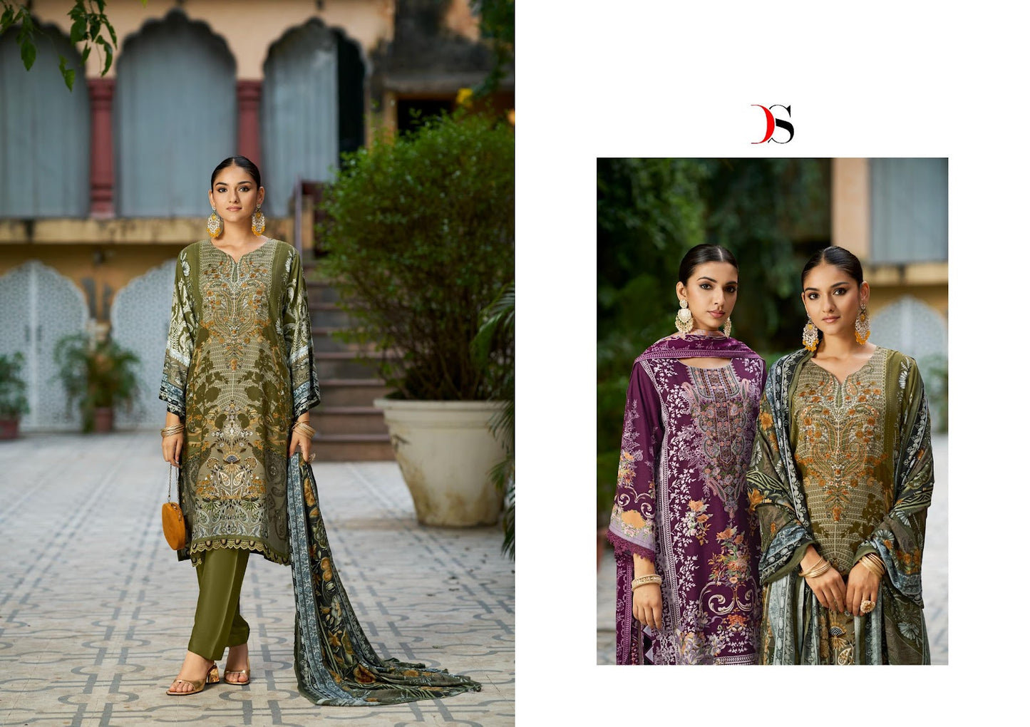 Maria B 25-3 Winter Collection Deepsy Viscose Pashmina Suits Supplier India