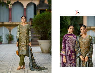 Maria B 25-3 Winter Collection Deepsy Viscose Pashmina Suits Supplier India