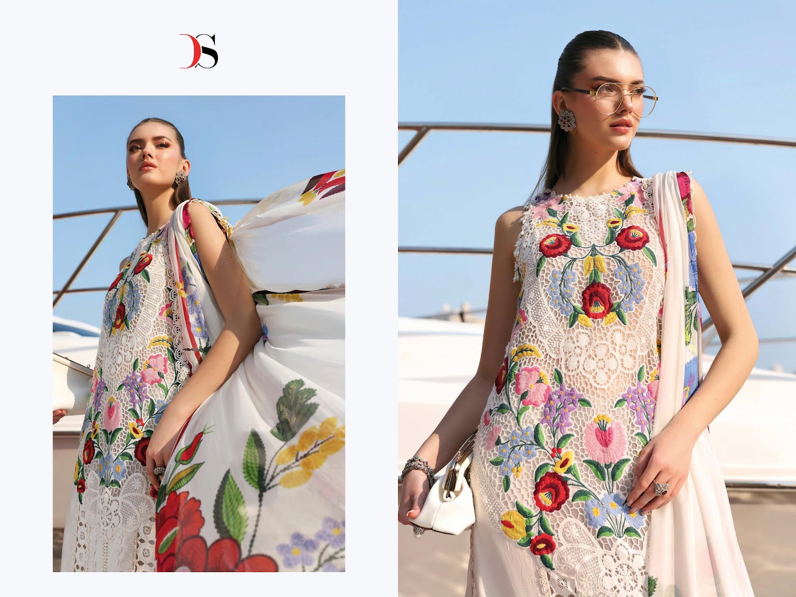 Maria B 3 Nx Premium Embroidered Deepsy Cotton Pakistani Patch Work Suits Wholesaler Ahmedabad