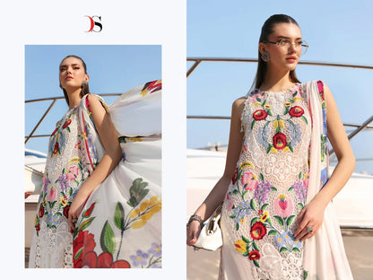 Maria B 3 Nx Premium Embroidered Deepsy Cotton Pakistani Patch Work Suits Wholesaler Ahmedabad