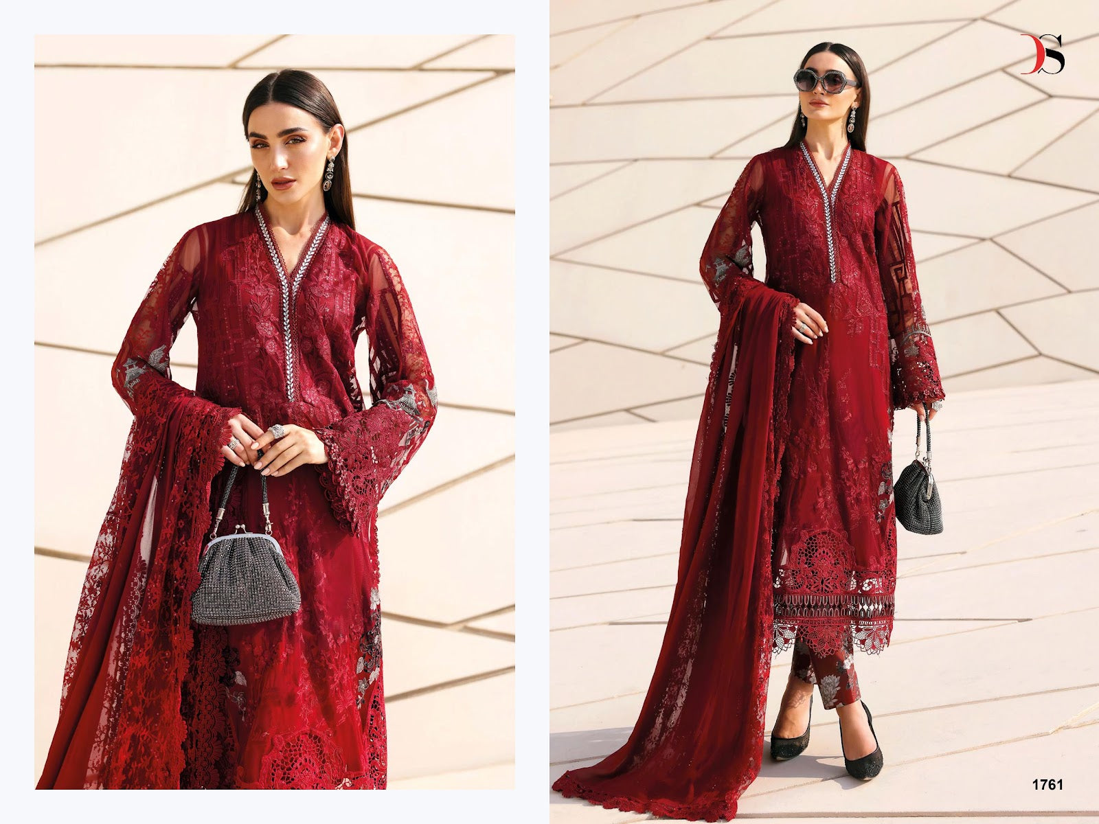 Maria B 3 Nx Premium Embroidered Deepsy Cotton Pakistani Patch Work Suits Wholesaler Ahmedabad
