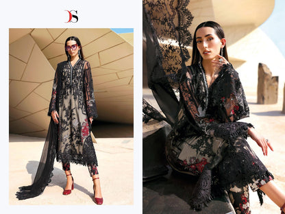 Maria B 3 Nx Premium Embroidered Deepsy Cotton Pakistani Patch Work Suits Wholesaler Ahmedabad